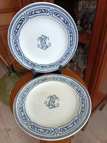 Assiettes plates minton - 2,