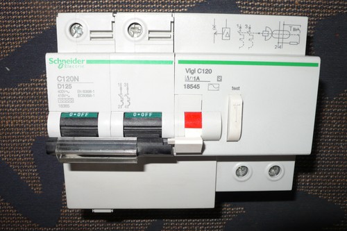 Disjoncteur differentiel - disjoncteur, 2p