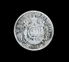 Napoléon III, 1 franc 1868 BB