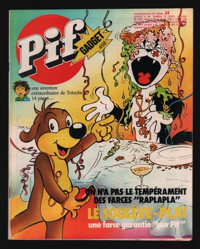Pif gadget 458 1977 - n°458,
