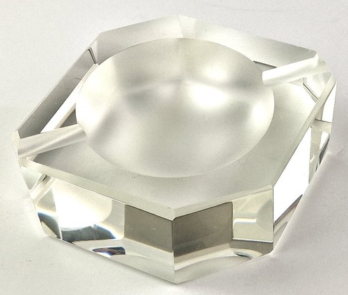 Moser cendrier verre style - moser,, verre,