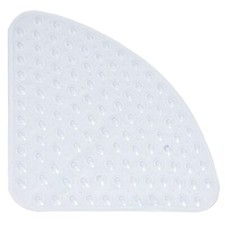 Sektor Tapis de douche d'angle antidérapant en caoutchouc avec ventouses pour...