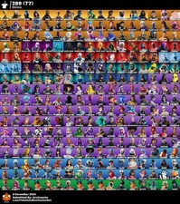 Ftn acc :289 skins | Gold