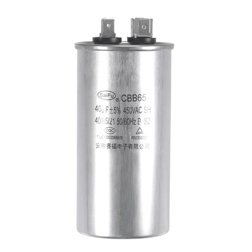 Condensateur rond cbb65 40uf - condensateur,