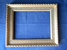 ANCIEN CADRE BARBIZON BOIS STUC DORE FORMAT 28CM X 34CM