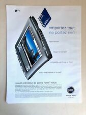 Publicité de presse de 2002- PALM  m 505- French Ad