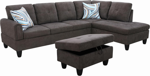 Modular piece sectional sofa - sectional,