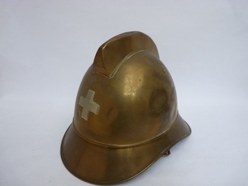 Ancien casque pompier - de,