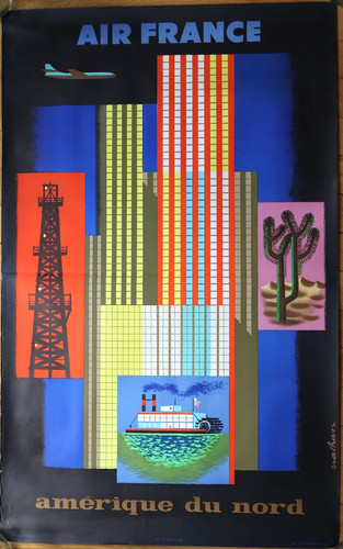 Air france original - france, poster