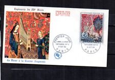 Enveloppe 1er jour tapisserie la Dame a la Licorne Paris 1964