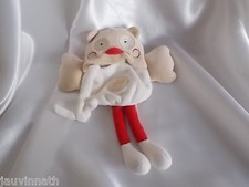 Doudou chouette, hibou, beige