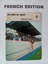 #36-22 Cycling Eddy Merckx Card French Sportscaster Editions Rencontre Cyclisme