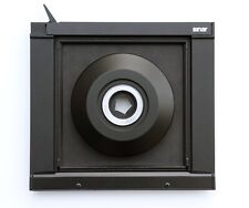 - SINAR : PLANCHETTE 4'x5' avec obturateur et pas de vis avant arrière Copal 0