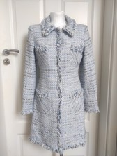 Manteau mi-long style tweed