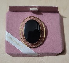 Épingle En Pierre D'Onyx Noir