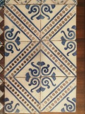 Carreaux faience anciens - faience,