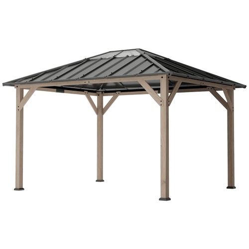 10x12 wooden hardtop - 10x12, gazebo