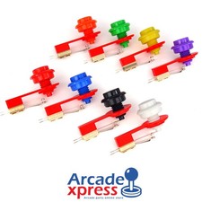 Kit de bouton flipper avec interrupteur Switch Leaf Button Pinball Williams...