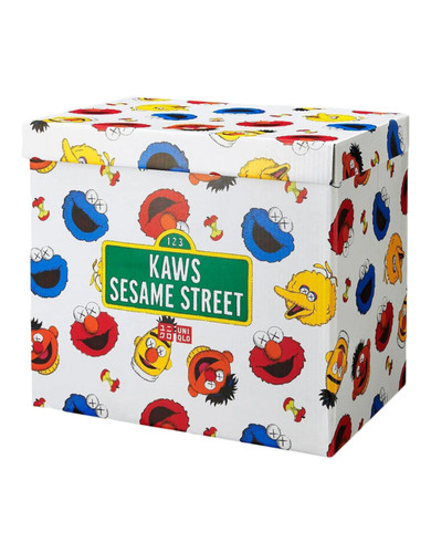Kaws sesame street - sesame, ×