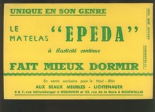 Buvard  - MATELAS EPEDA