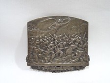 MEDAILLE PLAQUETTE ARGENT VICTOIRE DE LA MARNE 1914 S KINSBURGER MILITARIA WW1