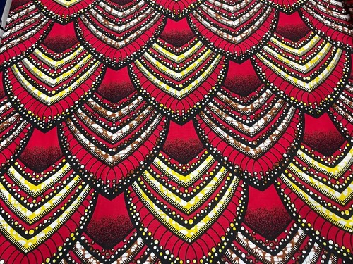 Tissu super wax - tissu, en