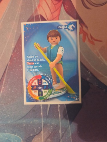 Playmobil carte paddle - paddle, yuna