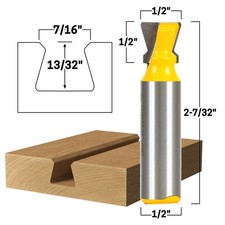 Dovetail Jig Groove Router Bit