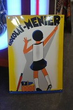 Plaque émaillée CHOCOLAT MENIER