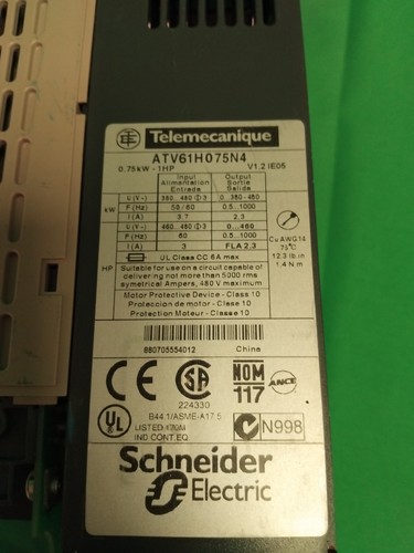 Schneider electric atv61h075n4 - schneider-electric,