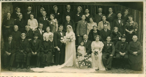 Photo ancienne mariage année