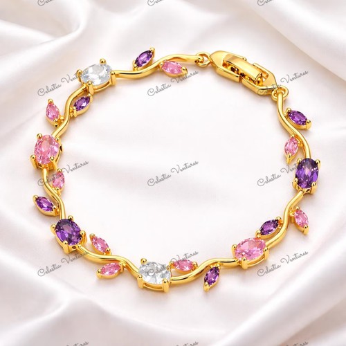 Bracelet floral argent 925 - floral,