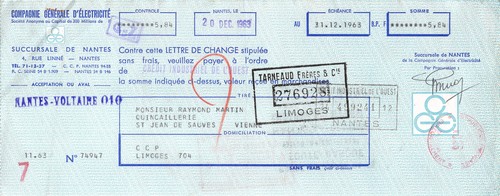 1963 compagnie generale - compagnie, d