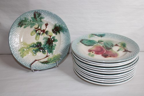 Assiettes dessert barbotine - 12,
