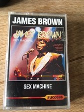 James Brown Live - Sex Machine - Cassette