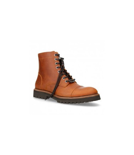 Botte marron cuir classique - botte, À