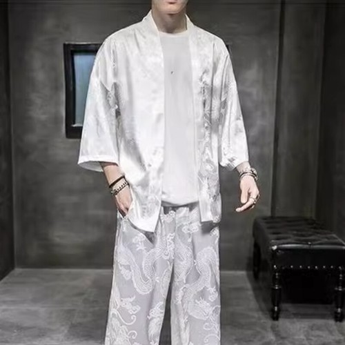 Hommes peignoir satin - hommes,