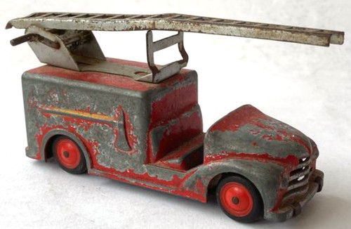 Jouet ancien camion pompier - jouet,