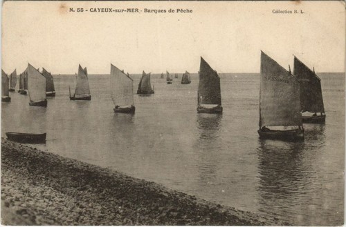 Cpa cayeux sur - cpa, ak