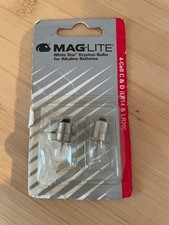Deux ampoules Mag-Lite pour Lampe 4-Cell C & D
