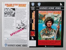 JAQUETTE VHS - LE SABLE ETAIT