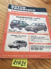Autobanchi Lancia Y10 4WD Fire Fila Touring  Auto Revue Technique Automobile RTA