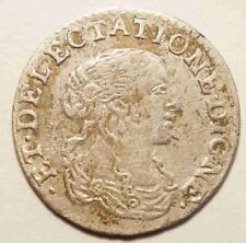 MONACO : RARE LUIGINO DE 5 SOLS 1667 POUR LOUIS Ier (sans lambel et sans lys)