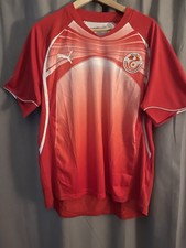 Maillot d’entraînement Tunisie CAN 2008 • Original Puma • Rare Collector