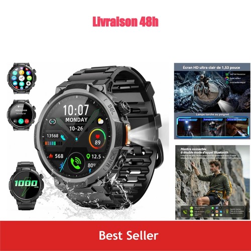 Montre connectée soudorv s50 - connectée,