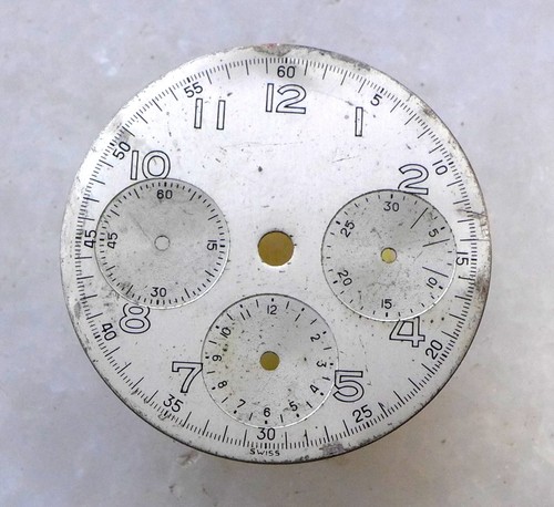 Original chronograph dial for - dial,