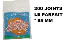 200 RONDELLES JOINTS BOCAUX TERRINES ° 85 MM LE PARFAIT POUR 350 GR - 0.5 L - 1L