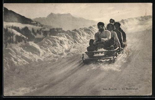 Carte postale les avants en - carte, avants,