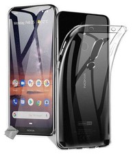 Housse etui coque silicone gel fine pour Nokia 3.2 + film ecran - TRANSPARENT TP