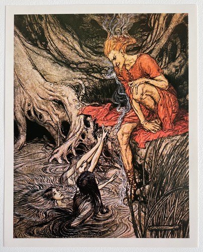 Arthur rackham wagner - wagner, l’or